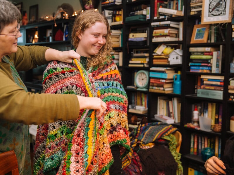 DIY crochet blanket