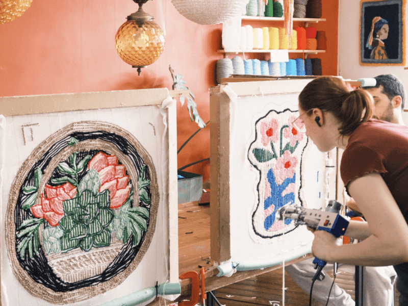 Rug Tufting workshop