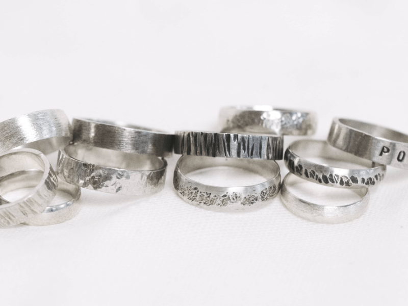rings from a ring making class