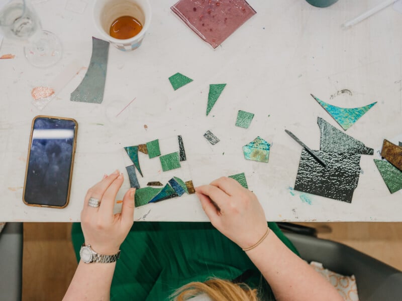 mosaic making