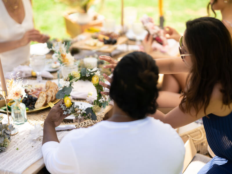 Flower wreath classes in Adelaide
