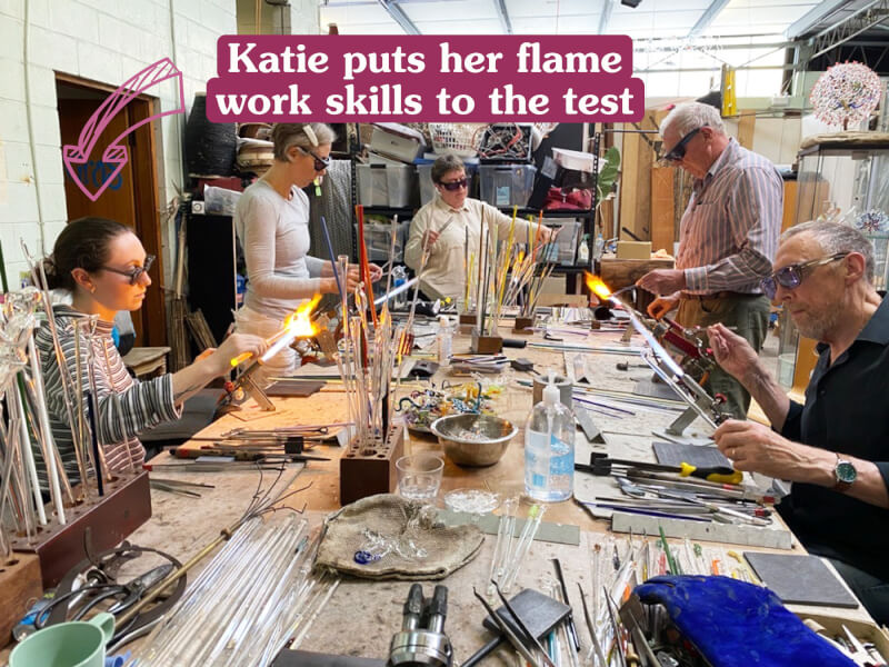 glassblowing class sydney