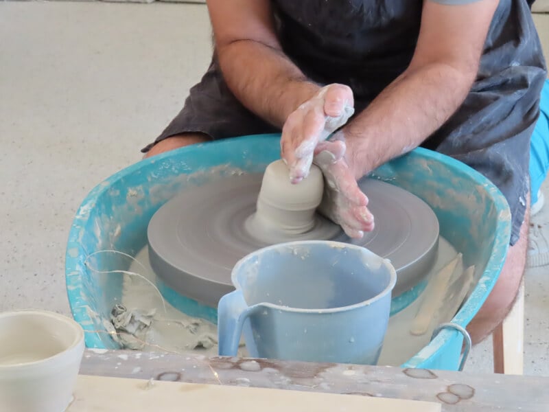 Wheel throwing