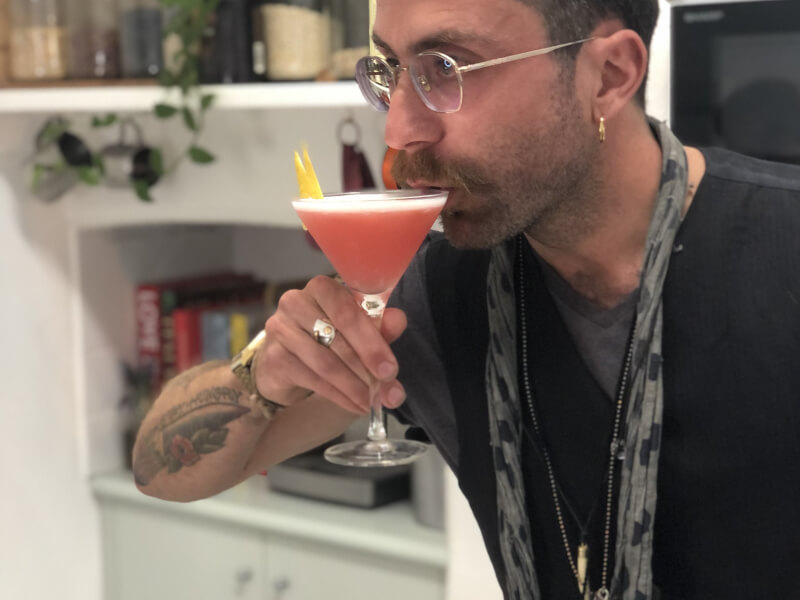 Drool sour cocktail