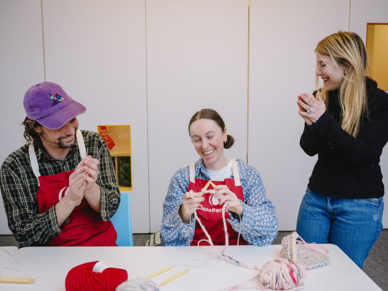 learn knitting for beginners