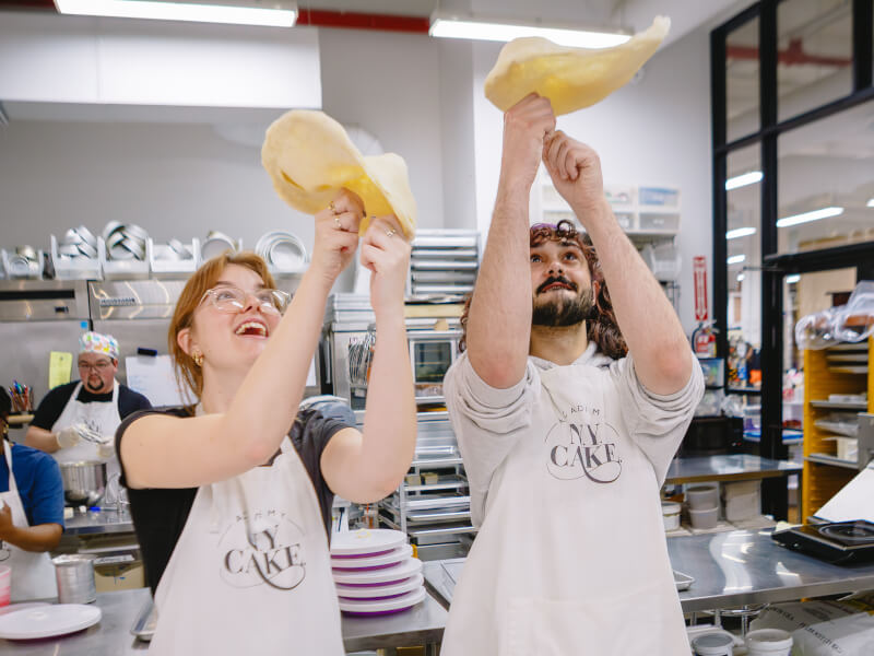 couples pizza making class