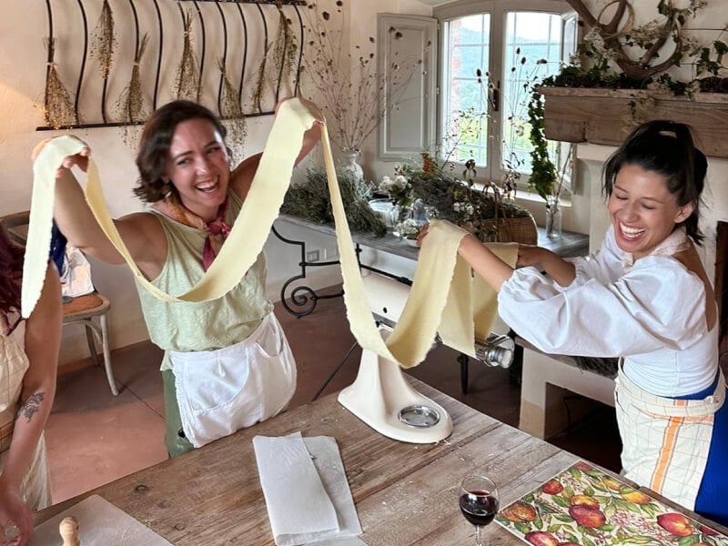pasta making class Byron Bay