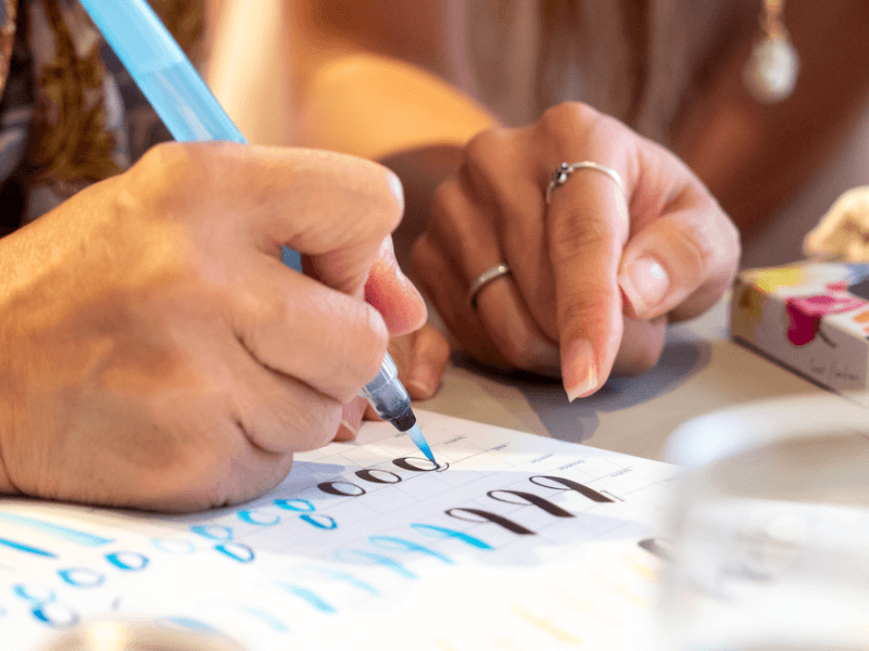 Brush lettering for beginners