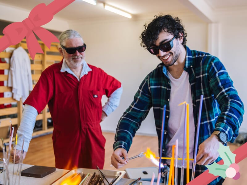 glassblowing class