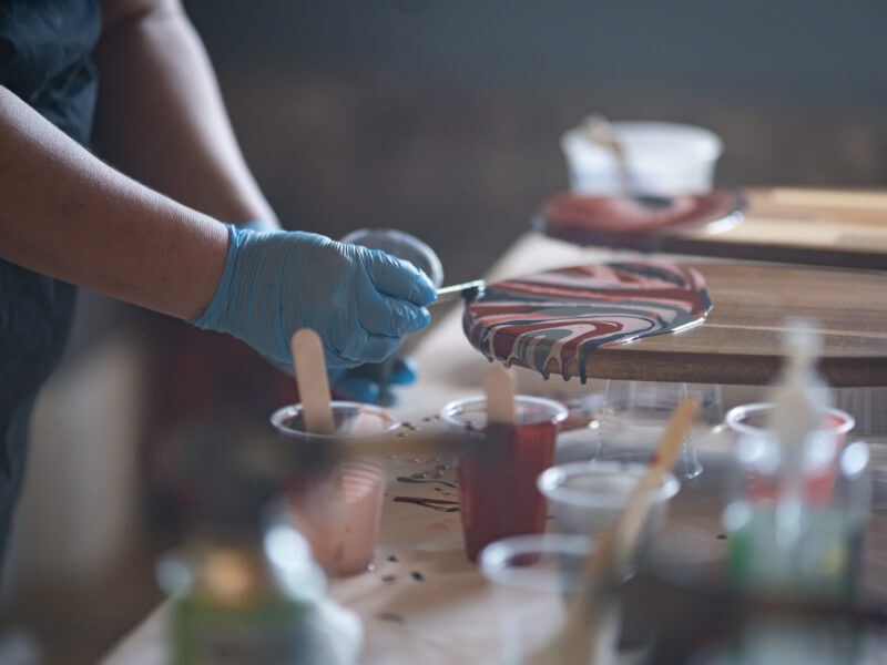Resin class in process