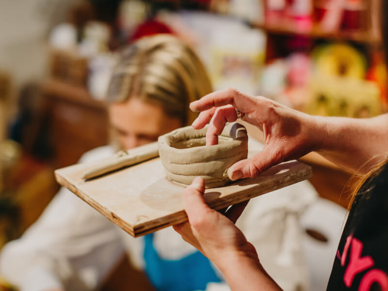 coiling hand building
