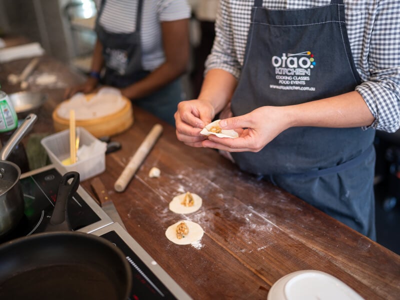Dumpling making class