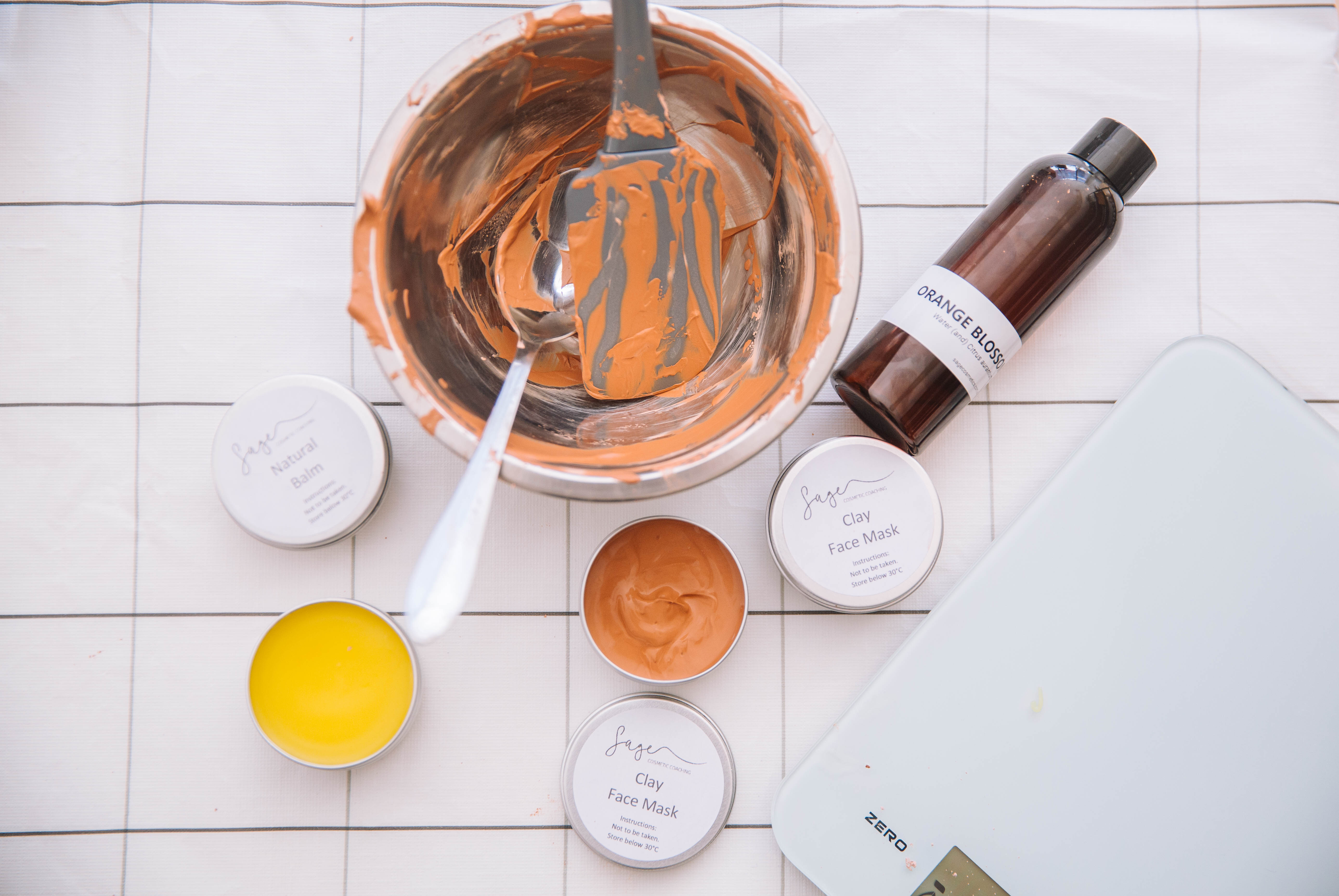 organis skincare workshop ingredients