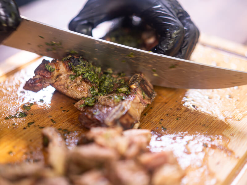 South American BBQ cooking