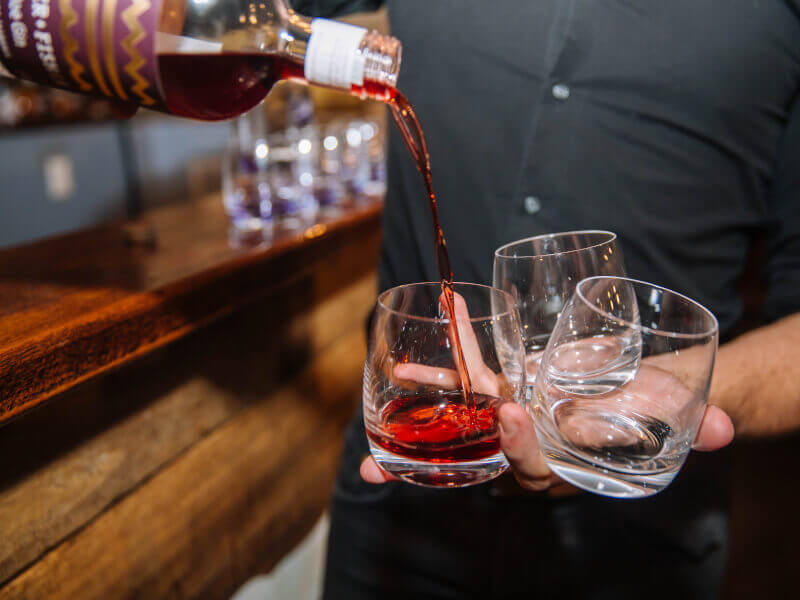 Liquor tasting experience