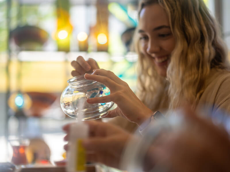 Turkish mosaic lamp class