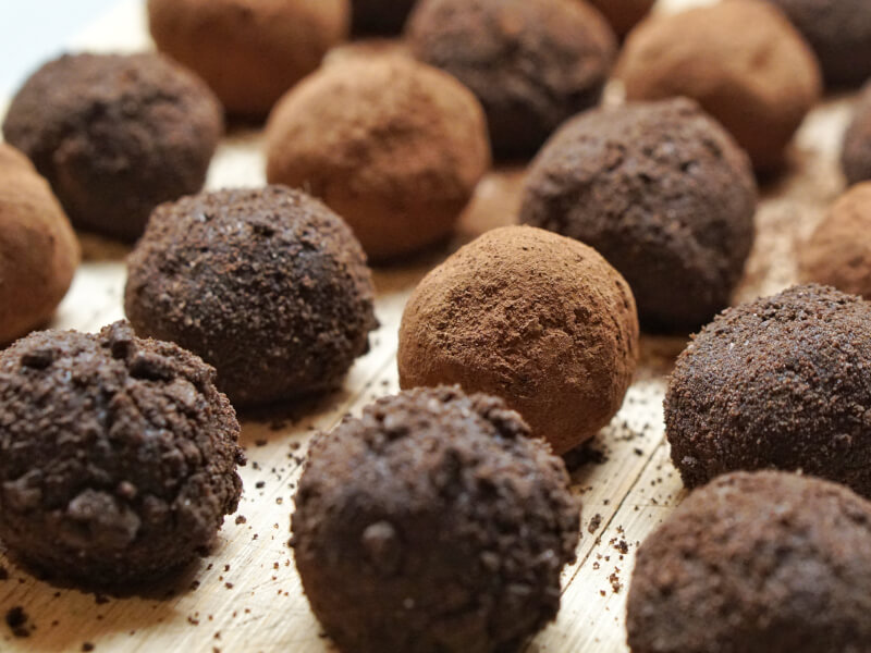 chocolate truffles