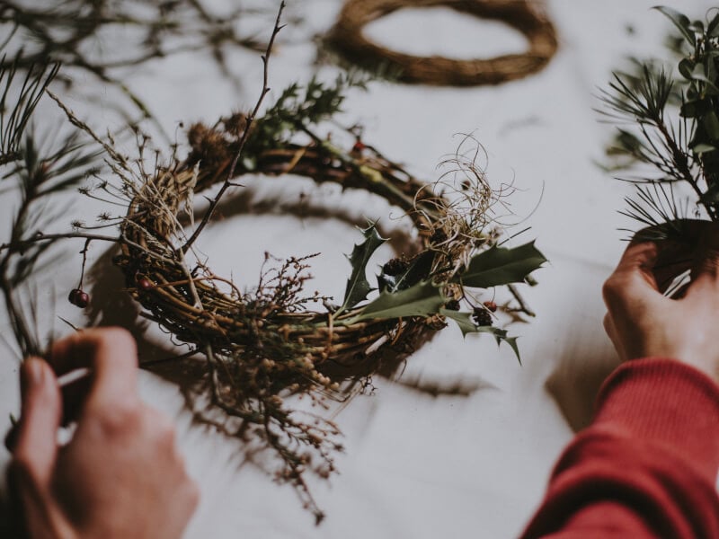 Flower Wreath classes in Canberra