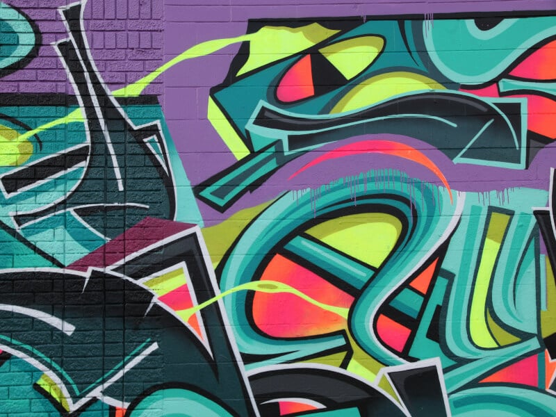 Graffiti wall 