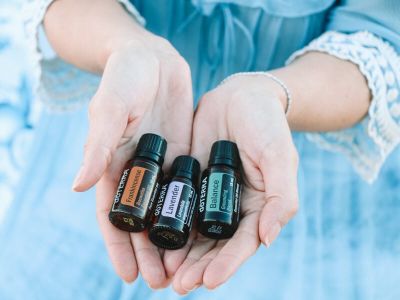 Natural perfume samples