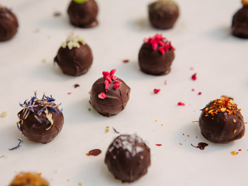 DIY chocolates