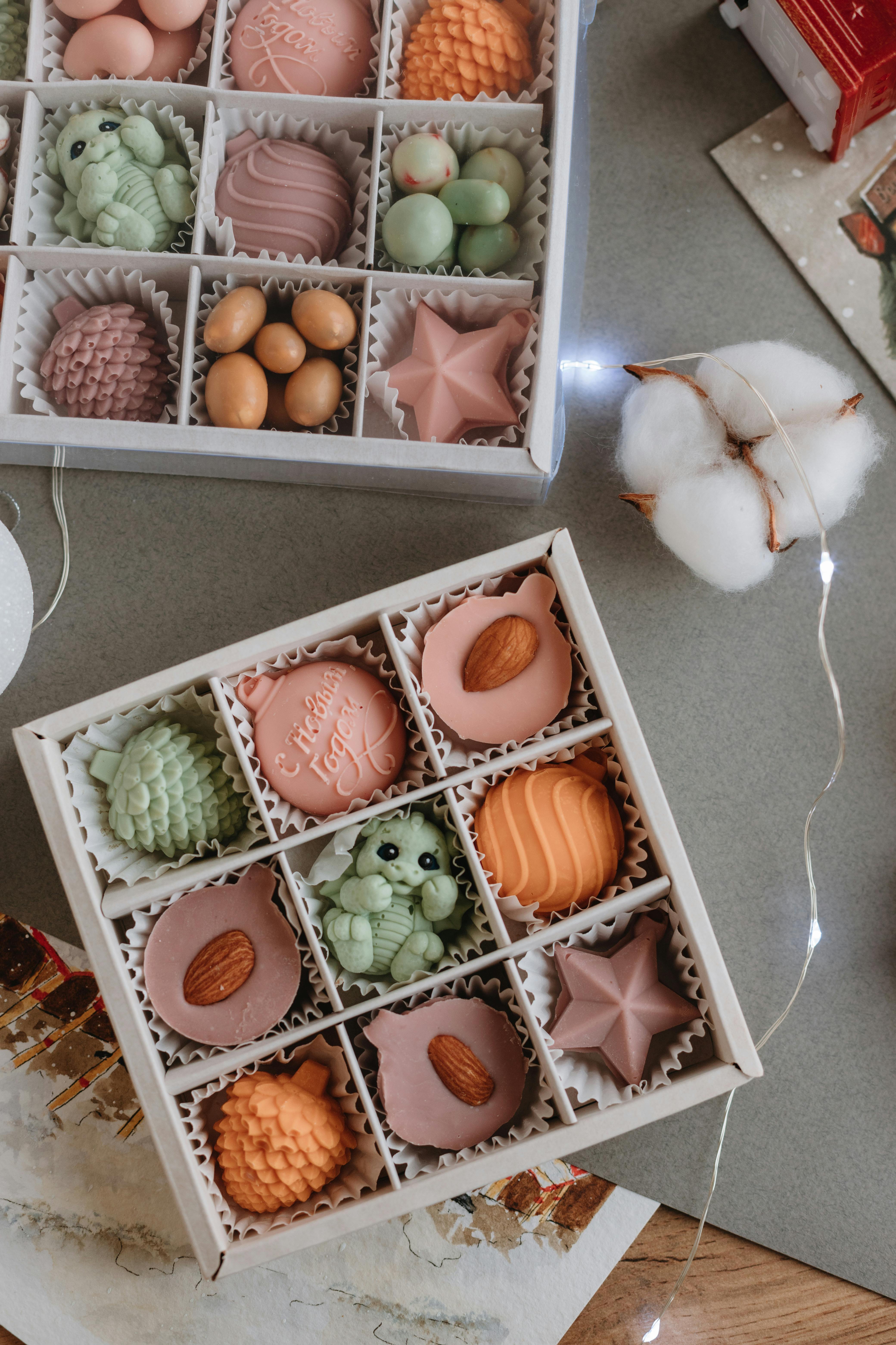 festive chocolates with high tea