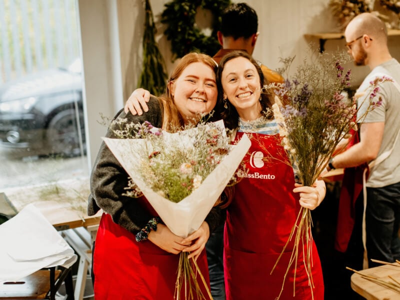 Dried flower arranging classes