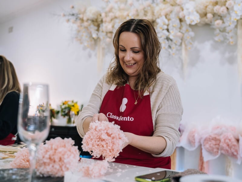 Flower arranging