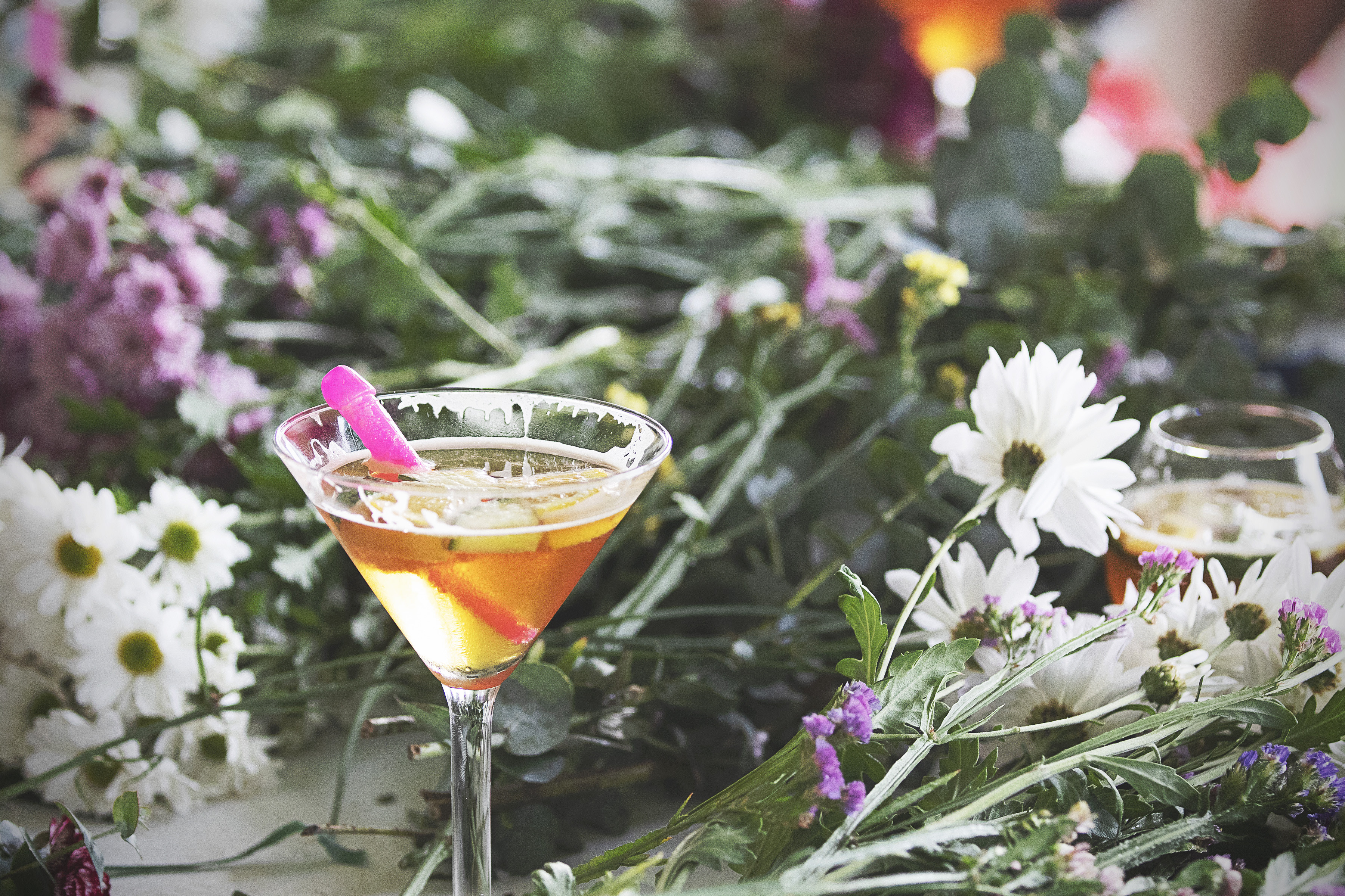 DIY flower arranging