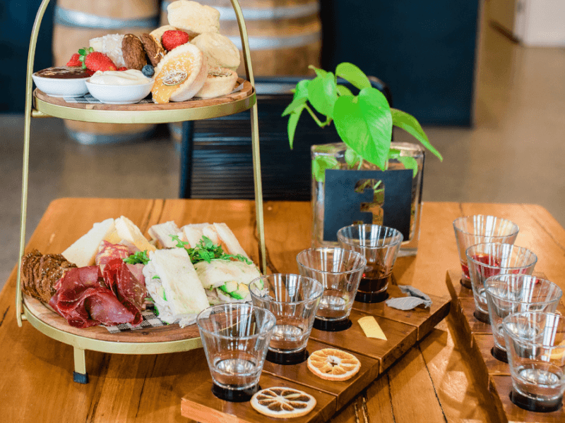 gin and high tea tasting experience