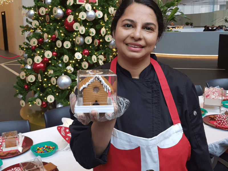 gingerbread houses and high tea teacher