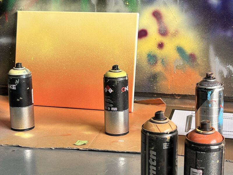 A street art classroom