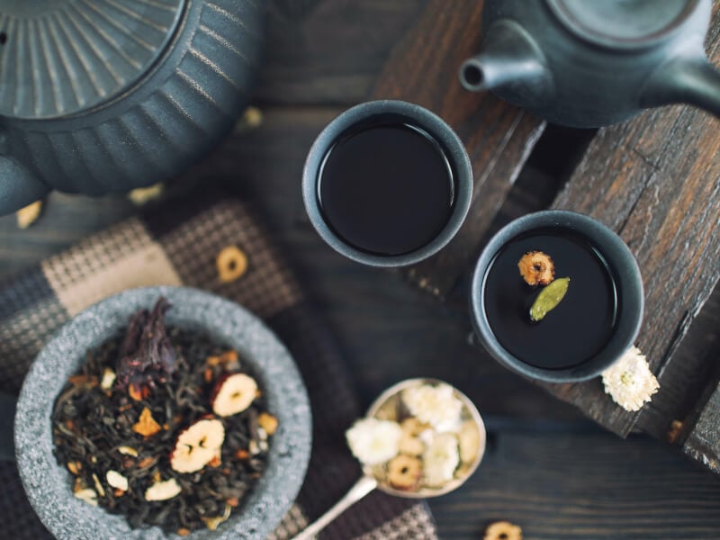 Tea blending class