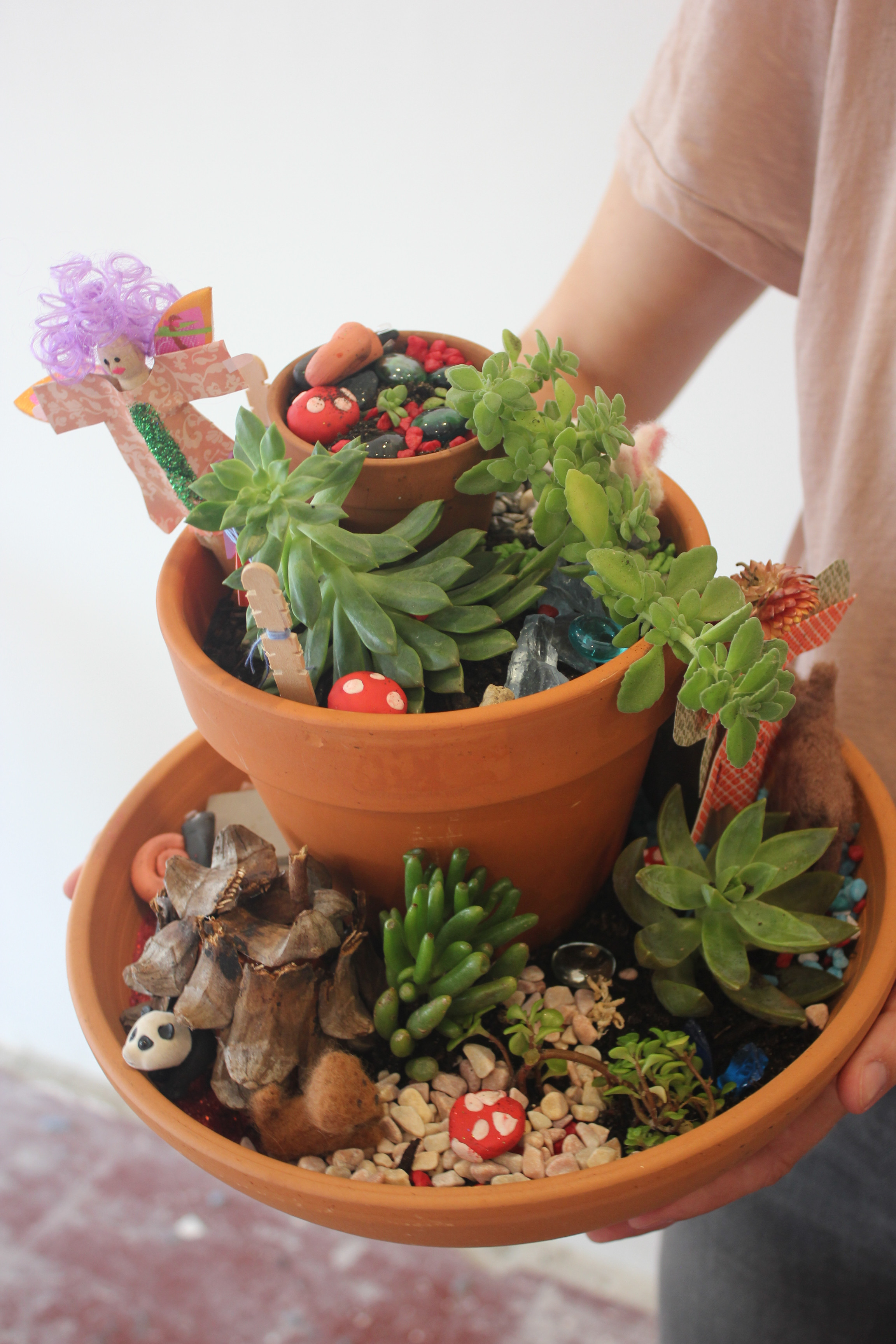 Indoor gardens make great indoor activities for kids