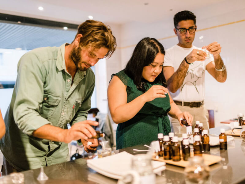 perfume making workshop