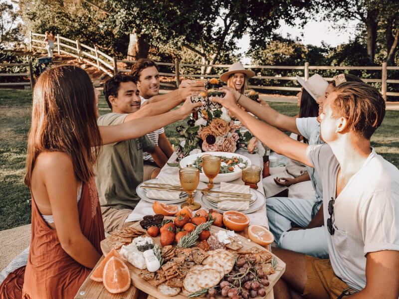 picnic with friends