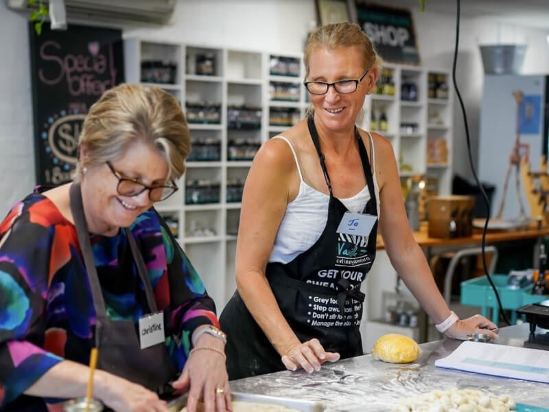 pasta making class at vanilla zulu