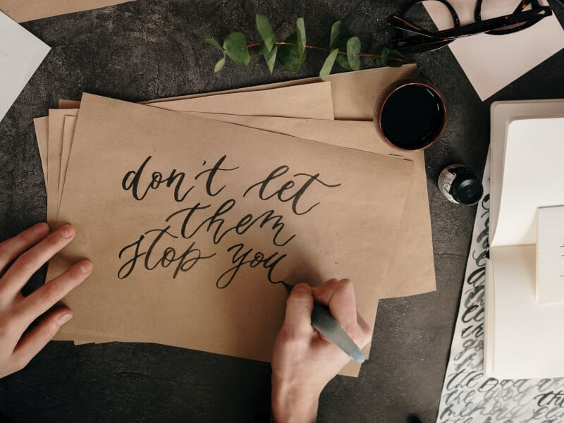 Paper craft and calligraphy classes in Canberra