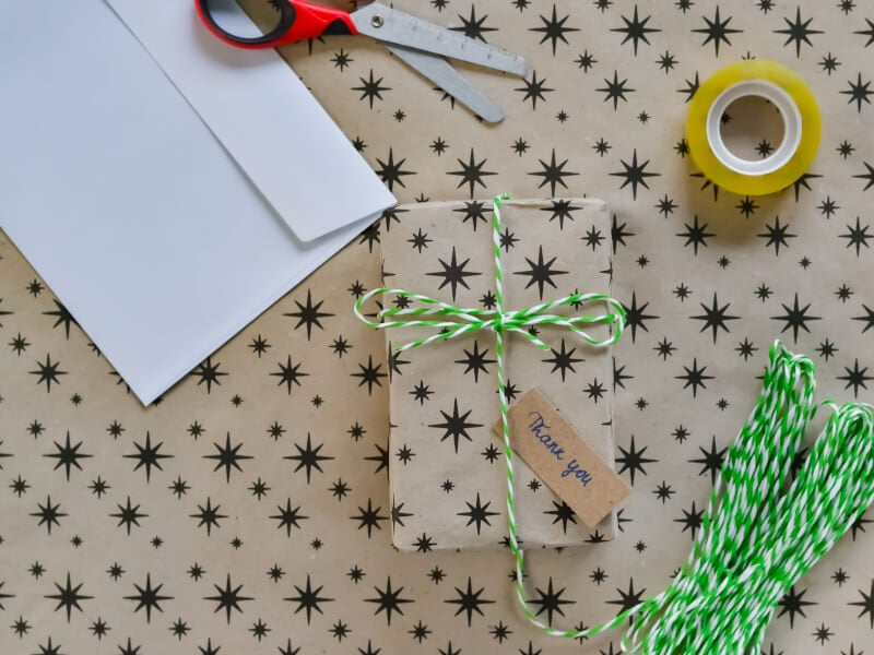 Crafty way to decorate a gift card
