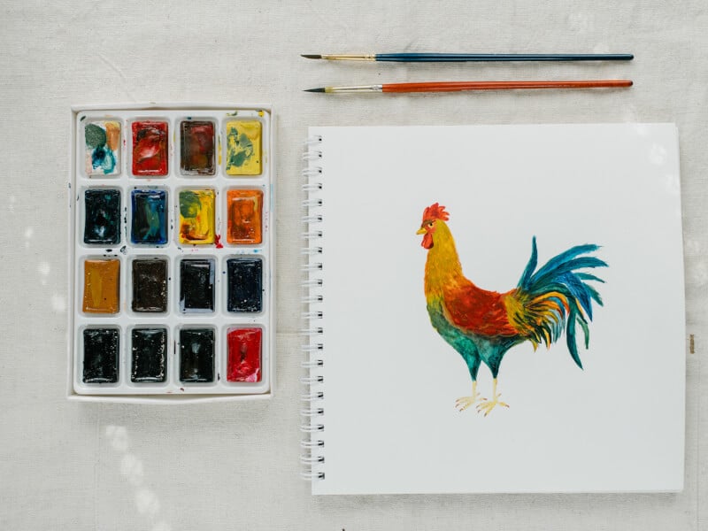 DIY watercolour painting classes