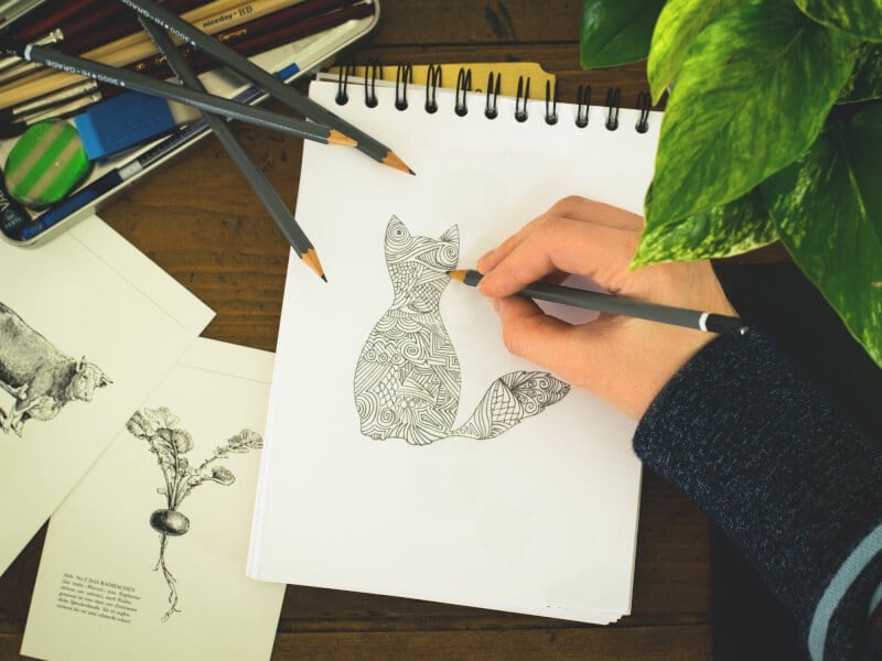 Drawing is great for your wellbeing 