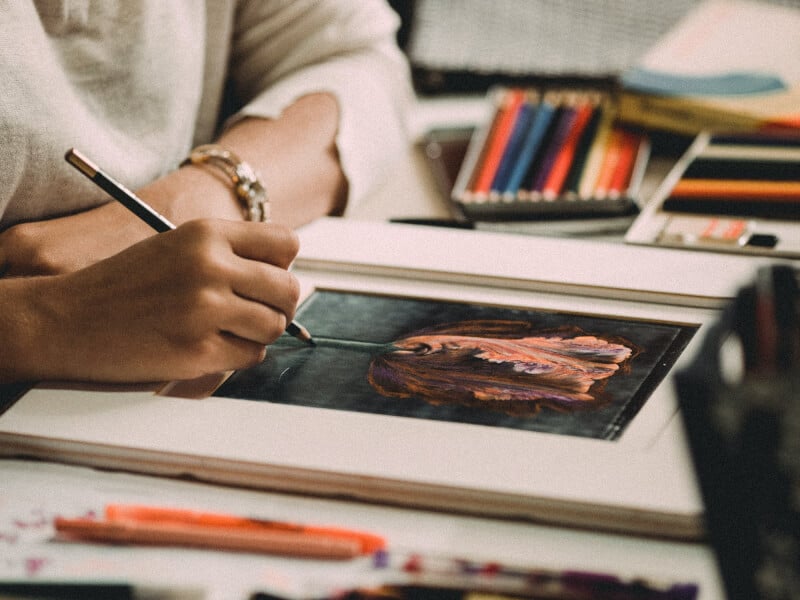 Drawing is great for your wellbeing 