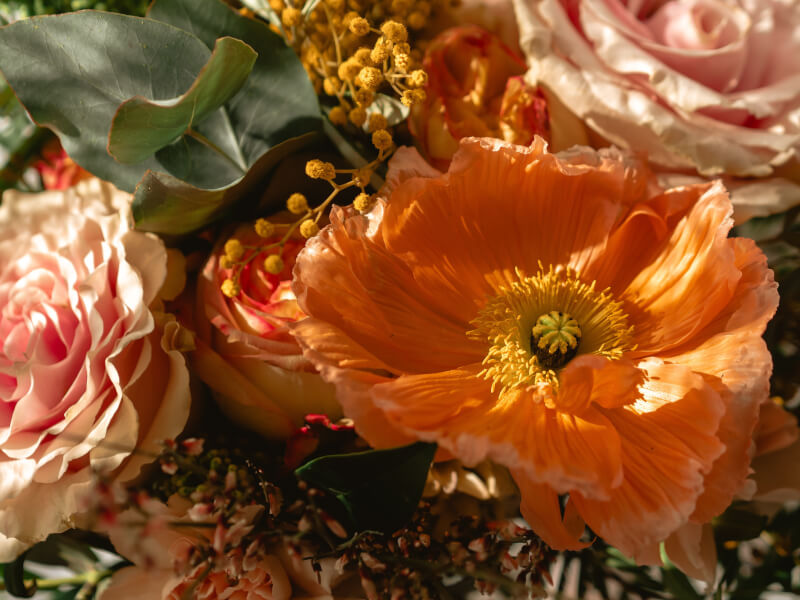 selection of fresh flowers
