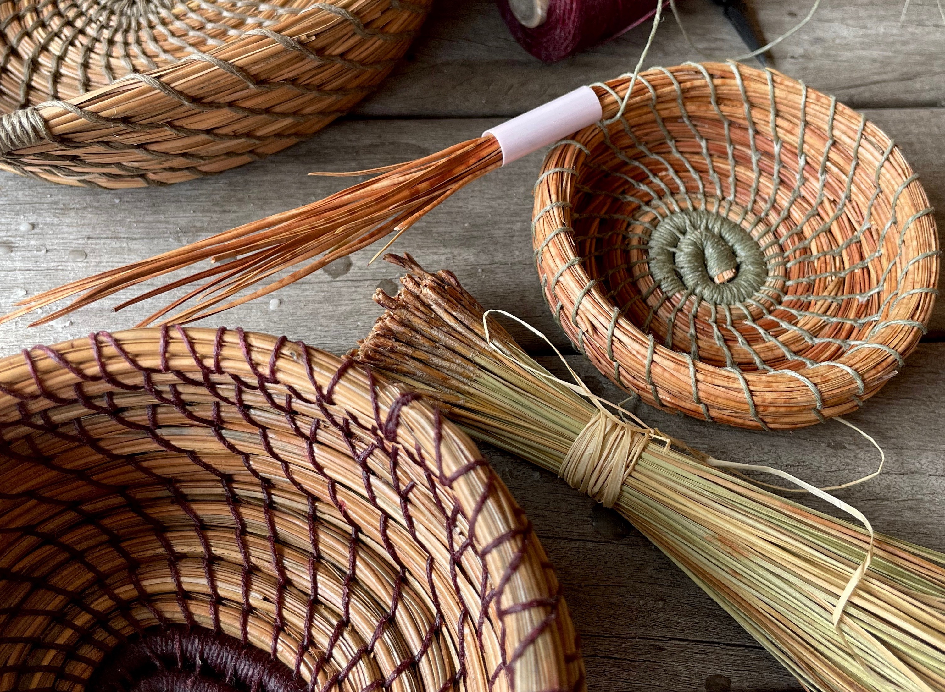 Basket weaving
