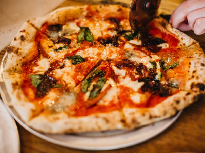 Pizza making