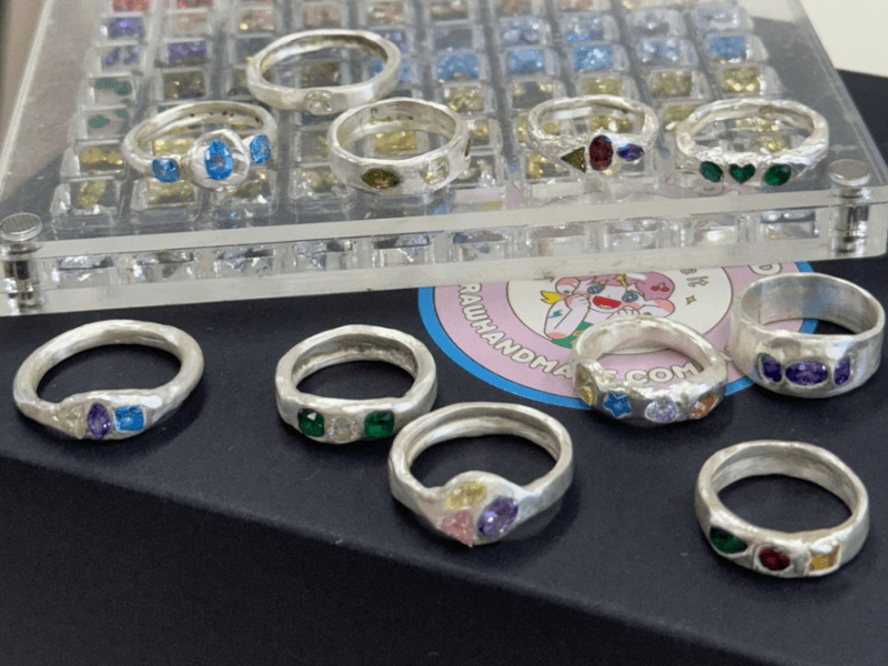 ring making class for friendsmas