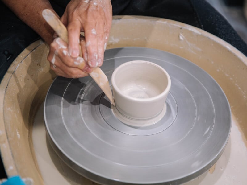 Wheel throwing