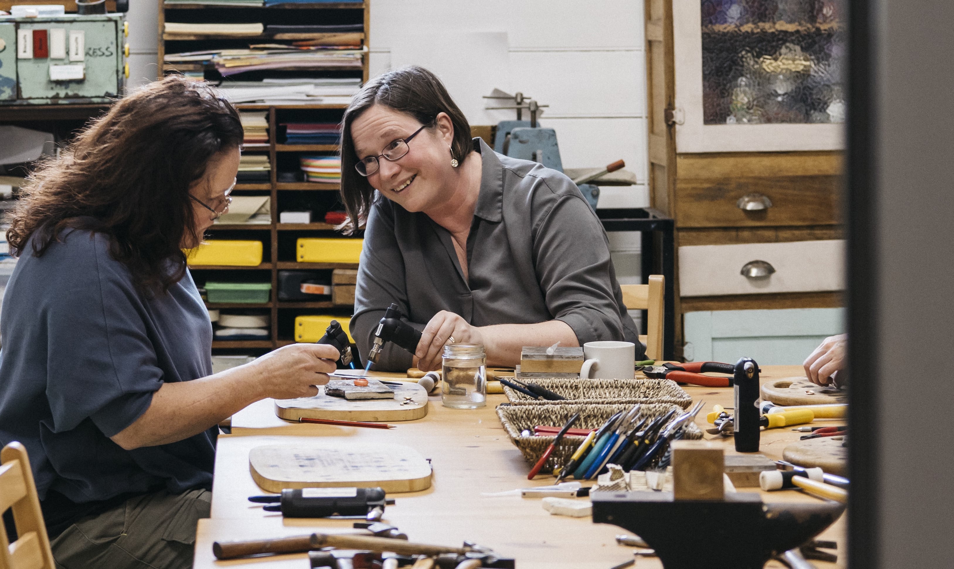Silver jewellery making