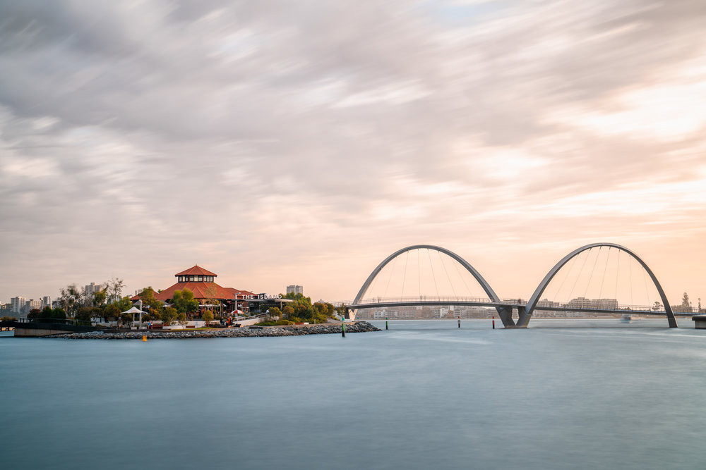 Elizabeth Quay bridge