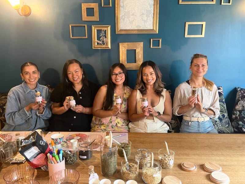 tea blending workshop in melbourne